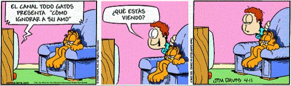 Tira cmica de Garfield